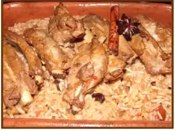 Receita Entrecosto com arroz