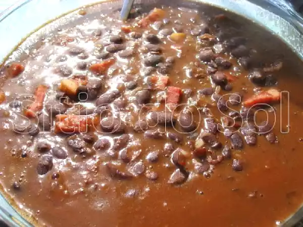 Receita Feijão preto