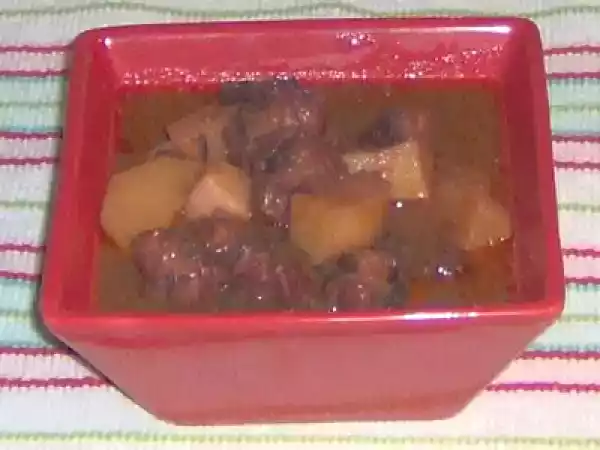 Receita Polvo guisado a moda dos acores