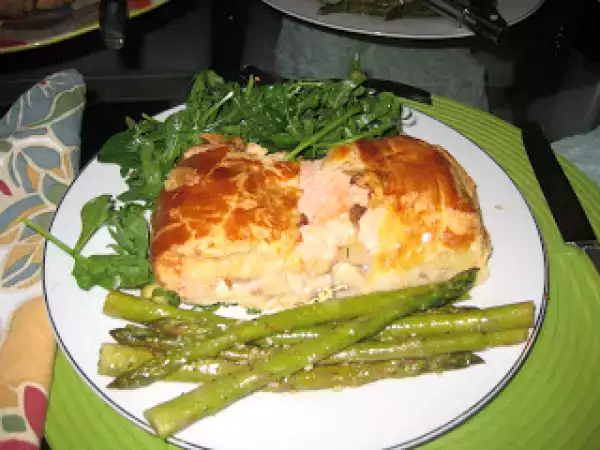 Receita Salmon wellington