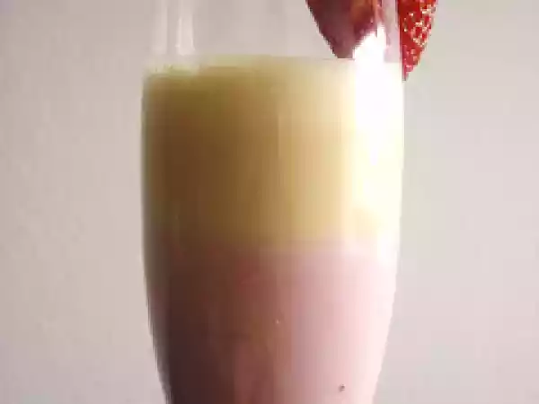 Receita Duo de morango e baunilha
