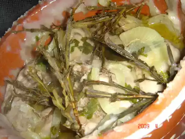 Receita Coelho estufado