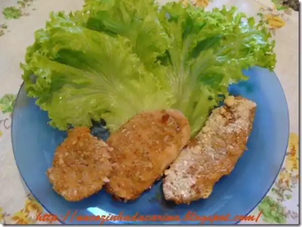 Receita Filé de frango empanado ao forno