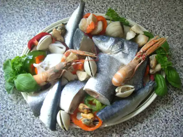 Receita Caldeirada de peixe.