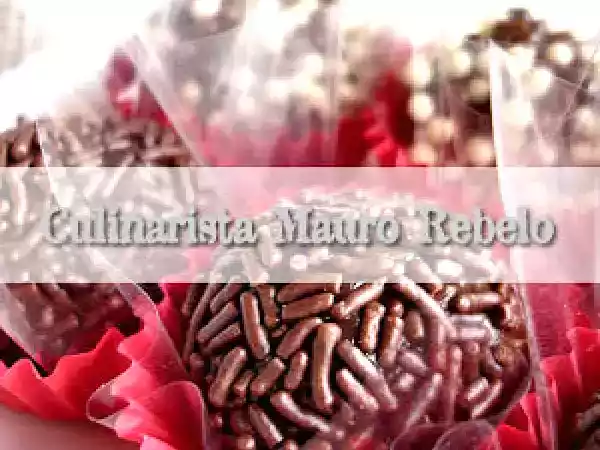 Receita Brigadeiro de nutella (mauro rebelo)