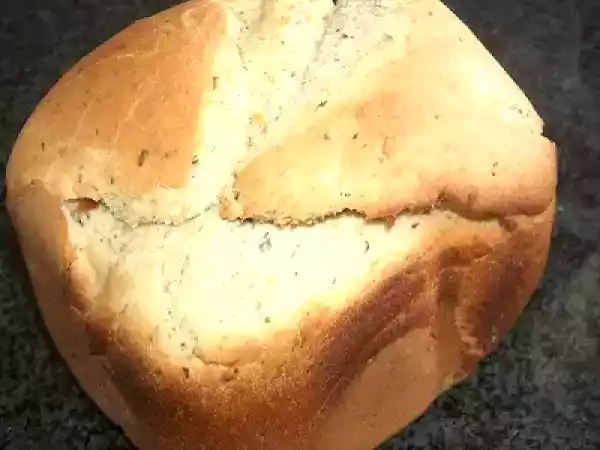 Receita Pão de manjericão, azeite e alho