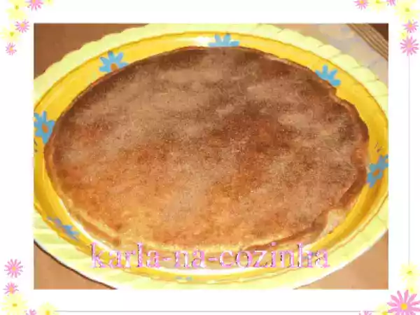 Receita Tarte de côco e laranja