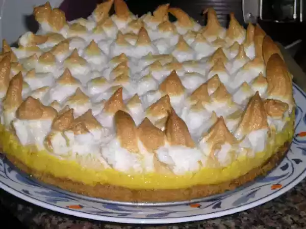 Receita Tarte de limão merengada