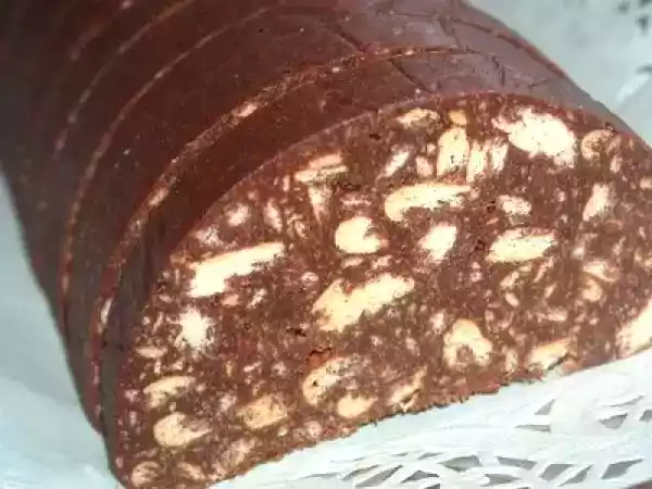 Receita Salame de chocolate: receita fácil, rápida e irresistível
