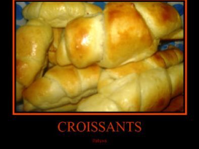 Receita Croissants na mfp