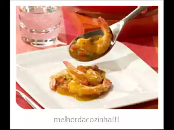 Receita Camarões à provençal!