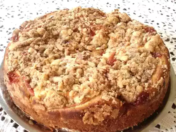 Receita Cuca de maçãs (marita)