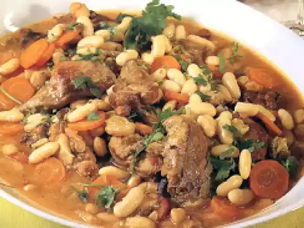 Receita Feijoada de coelho