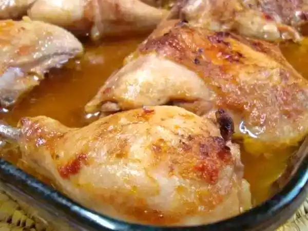 Receita Frango assado no forno