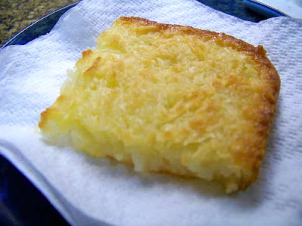 Receita Bolo de aipim