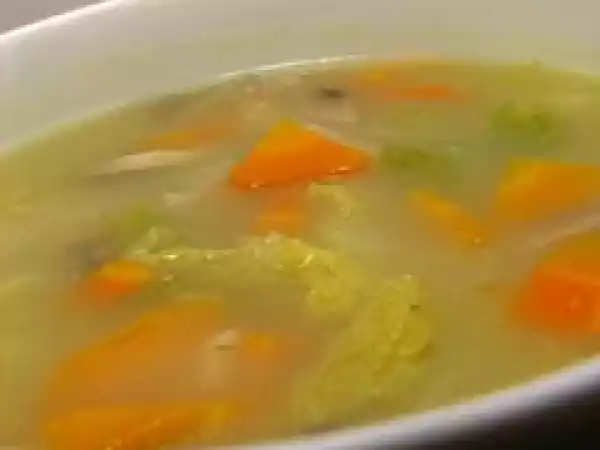 Receita Sopa light-sem batata.