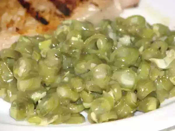 Receita Esparregado de favas