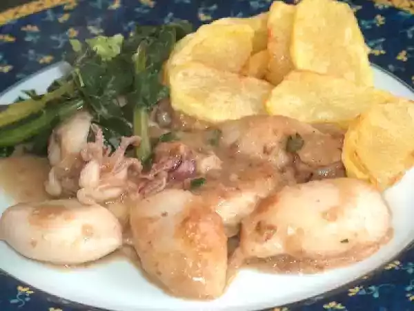 Receita Lulas em molho inglês