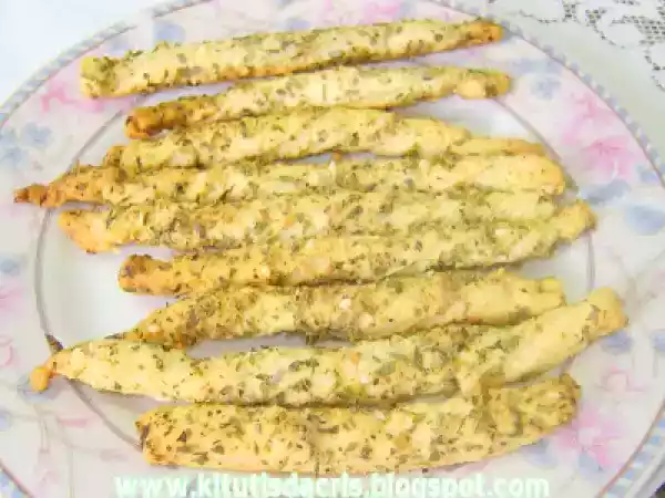 Receita Palitos de queijo