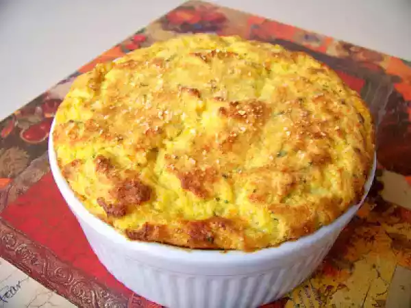 Receita Suflê de cenoura