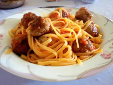 Receita Spaghetti com almôndegas!!