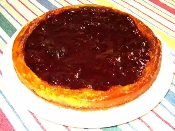 Receita Cheesecake light de frutos vermelhos
