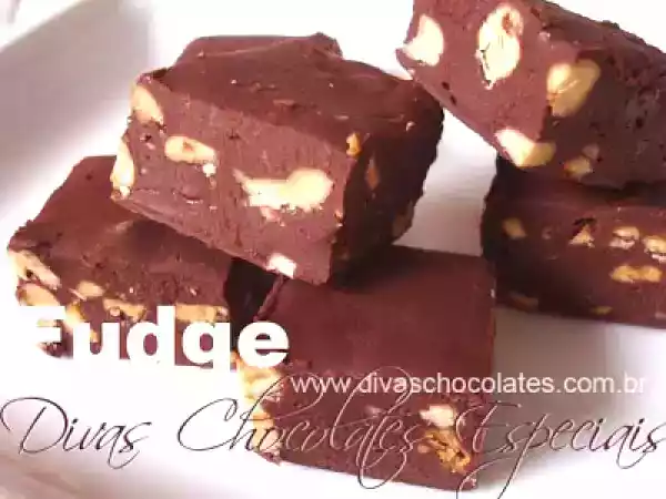 Receita Fudge de nozes - 2 versões