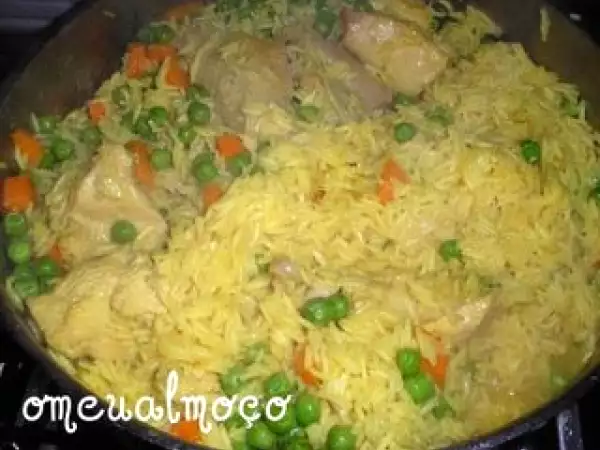 Receita Galinhada mineira