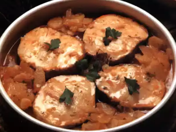 Receita Pescada à moda galega