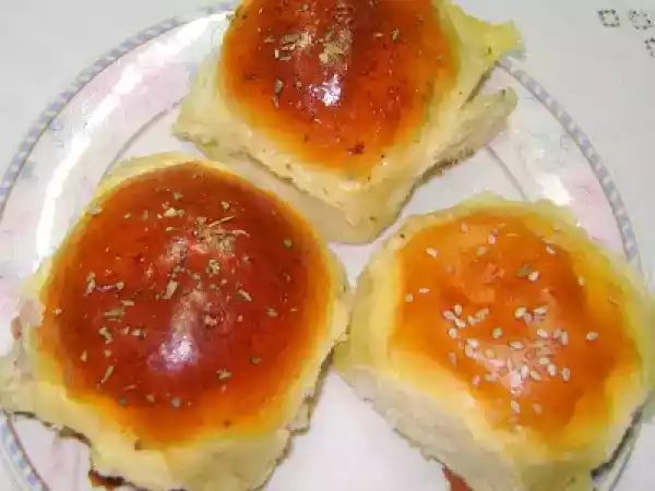 Receita Pãezinhos recheados - massa doguinho benjamim abraão