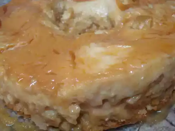 Receita Bolo pudim de abacaxi