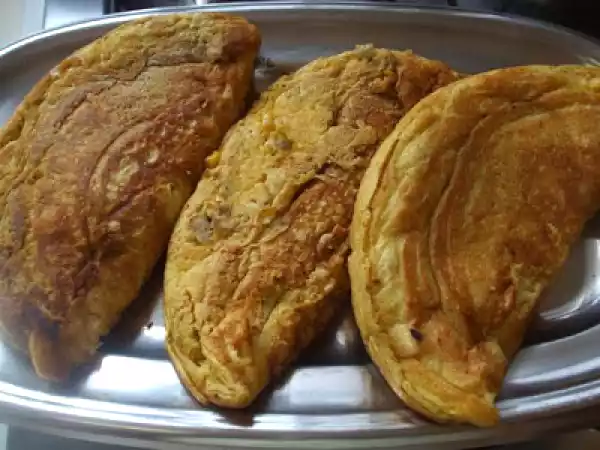 Receita Omelete baiana © by lia sérgia