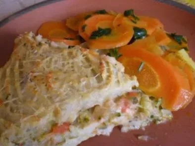 Receita Torta de inhame e batata recheada com brócolis