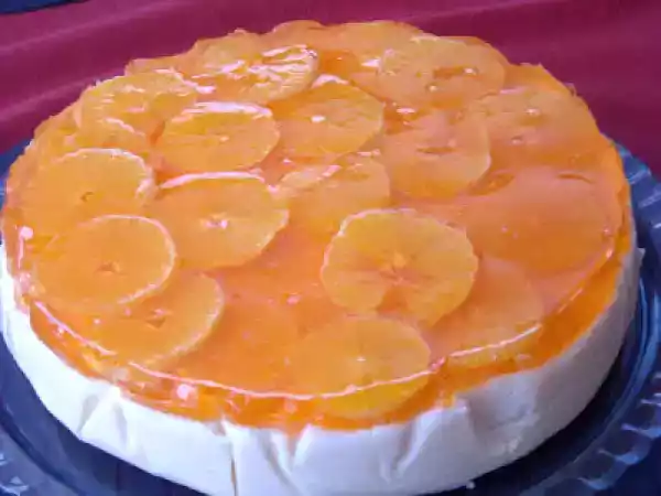 Receita Semi-frio de laranja