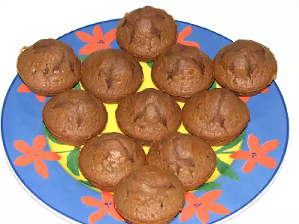 Receita Queques de chocolate e canela