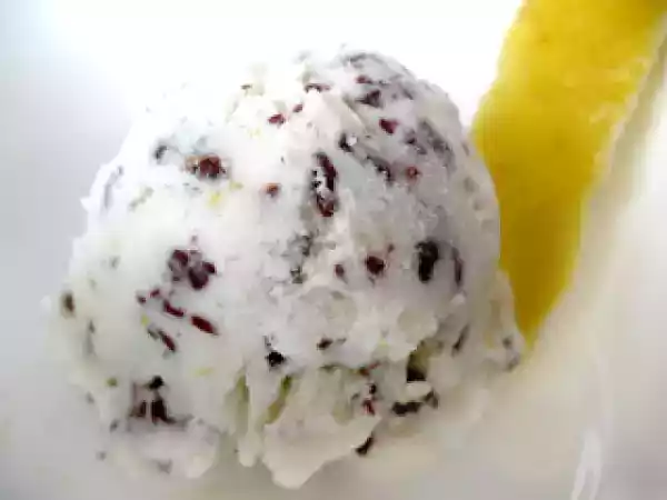 Receita Gelado de limão com stracciatella