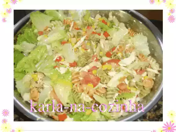 Receita Salada de frango