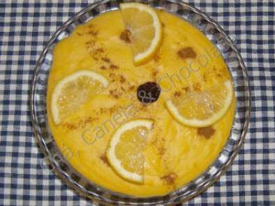 Receita Leite-creme de limão e fécula / dia amarelo-yellow day