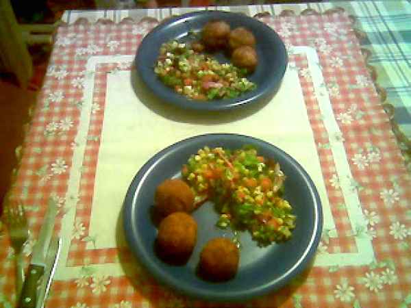 Receita Bolinhas de carne