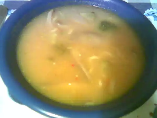 Receita Sopa rica com cogumelos