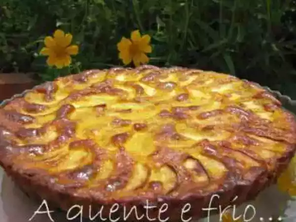 Receita Tarte de maça com calda