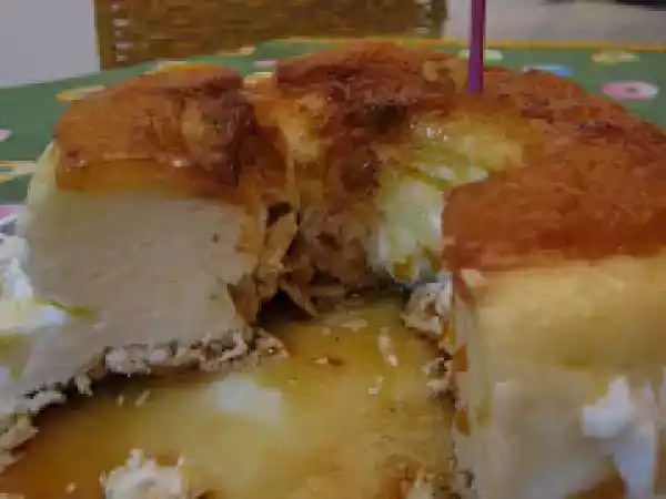 Receita Pudim de claras e raspas de limão