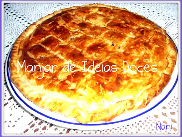 Receita Empada de morcela e maçã