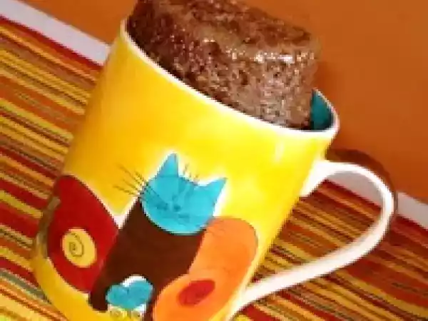 Receita Bolo de chocolate na caneca