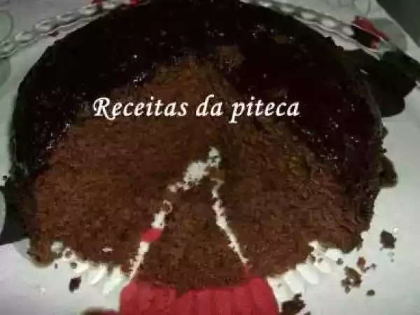 Receita Bolo de chocolate no microondas