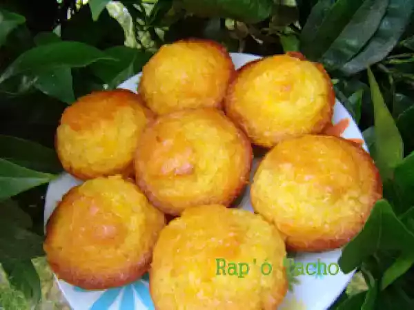 Receita Muffins de laranja