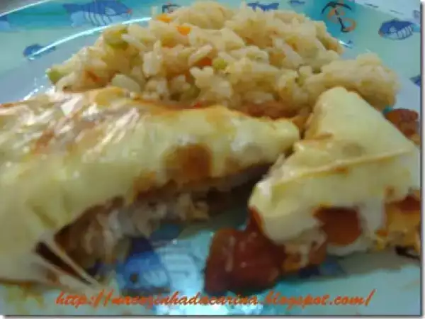 Receita Filé de peixe à parmegiana