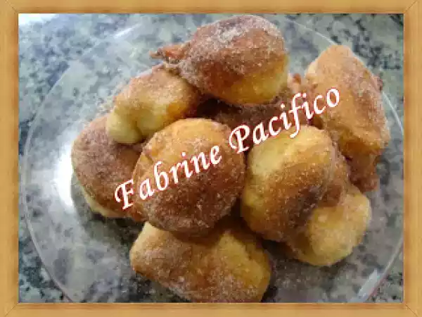 Receita Bolinho de chuva de banana