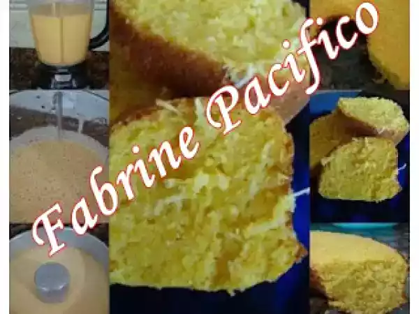 Receita Bolo de milho