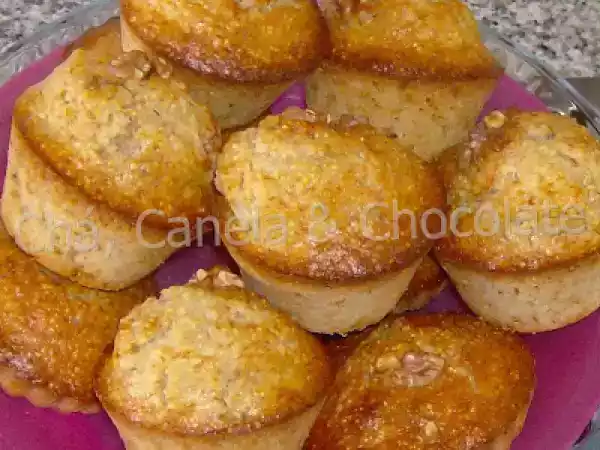 Receita Muffins de millet, nozes e côco